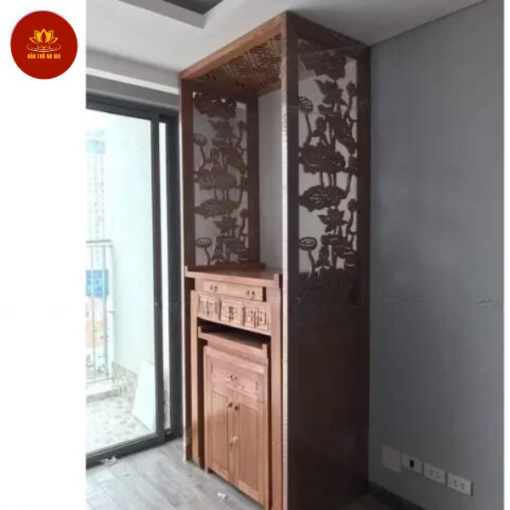 Bàn thờ chung cư nhiều ngăn hiện đại – AG232